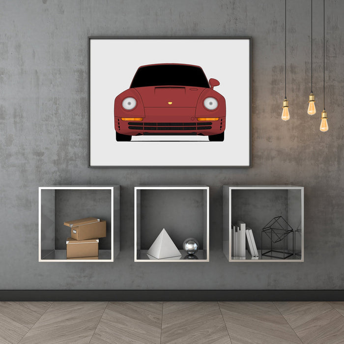 Porsche 959 (1986-1993) Poster