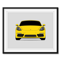 Porsche Boxster 718 (2017-2020) Poster
