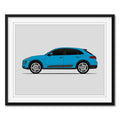 Porsche Macan Turbo S (2014-2018) (Side Profile) Poster