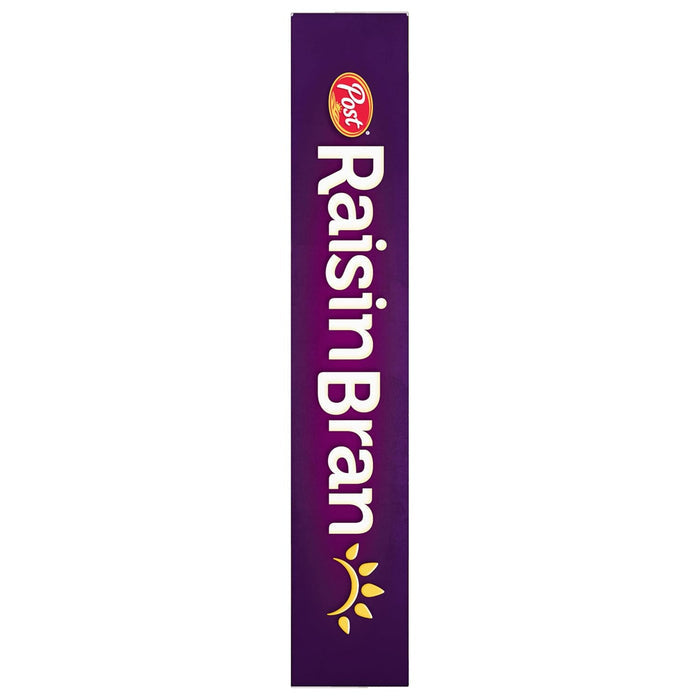 Post Raisin Bran Cereal – Fiber-Rich Bran Flakes with Sun-Maid Raisins for Daily Cardiovascular Support, 25 oz