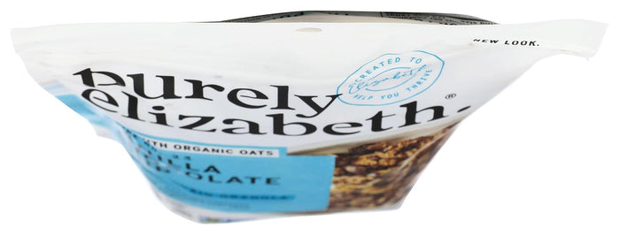 ancient grain blend featuring organic quinoa flakes, puffed amaranth, and chia seeds