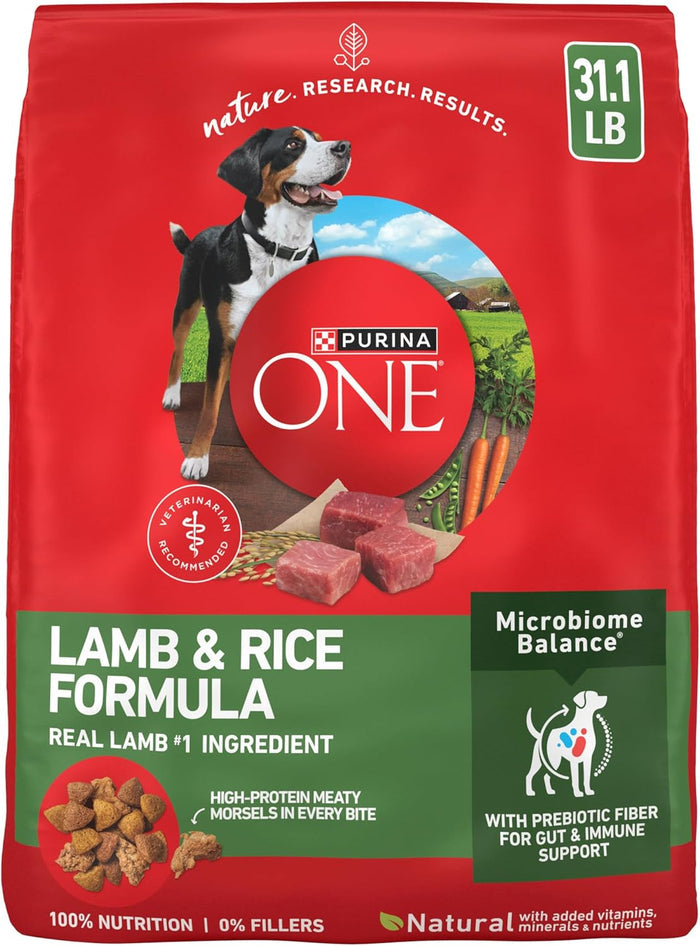 real lamb listed as the #1 ingredient for high protein support of strong muscles and heart