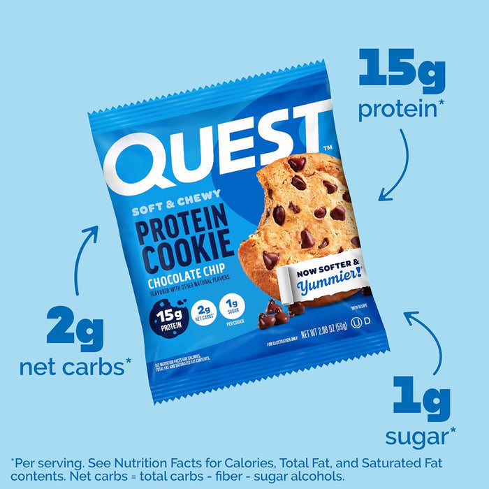 12 individually wrapped cookies per carton (2.08 oz / 59g each) for grab-and-go convenience