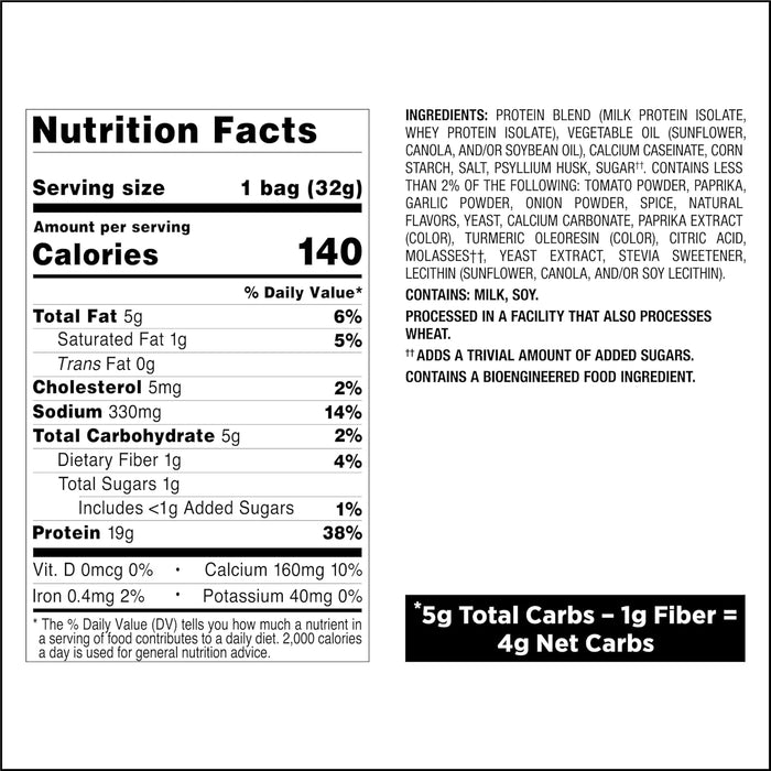 Quest Nutrition Protein Chips Variety Pack – Mindful Crunch for Keto Dieters Tracking Macros, 1.1 oz Bags