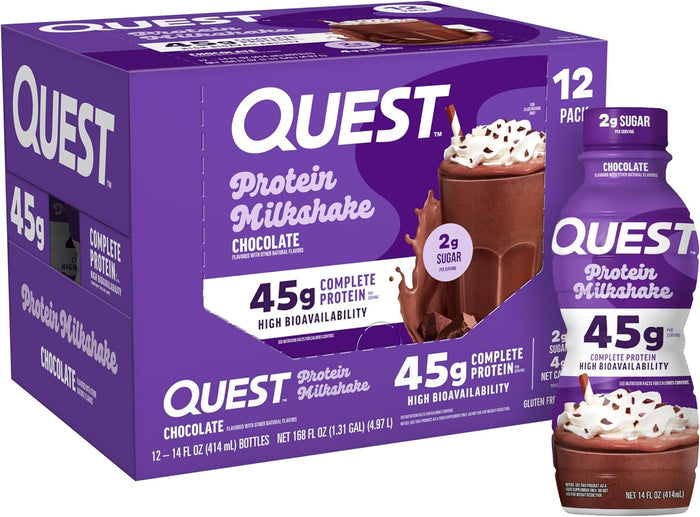 45g high-bioavailability protein per 14 fl oz bottle