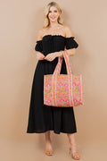 Quilted Tote Bag (BG-58)