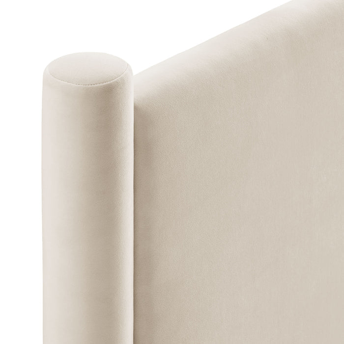 Rael Performance Velvet Full Headboard