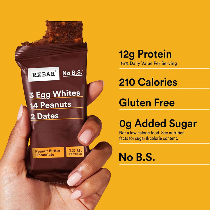 RXBAR 12g Protein Bar – No-Refrigeration Hike and Trail Snack for Active Outdoor Lifestyles