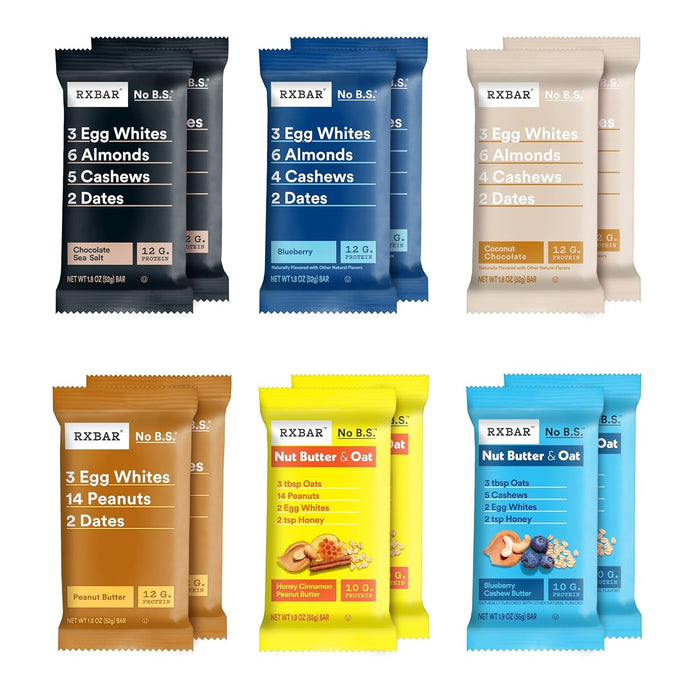 no protein powder or artificial fillers — ingredient lists are short and recognizable