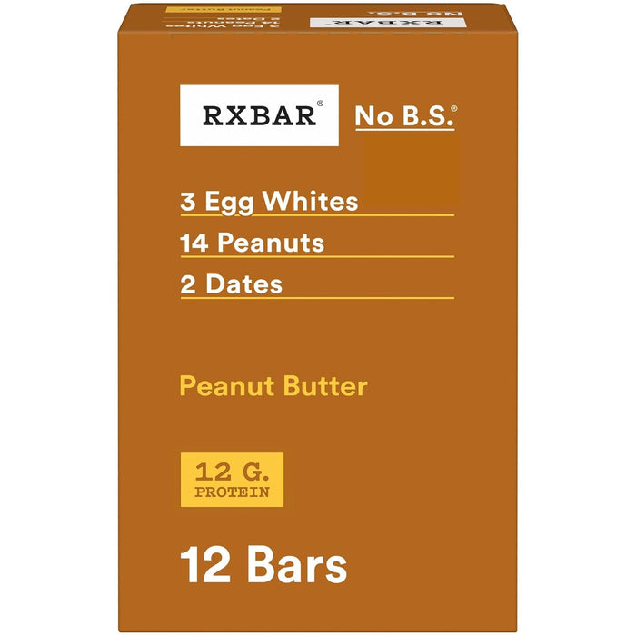12g protein per bar (19% daily value) from egg whites
