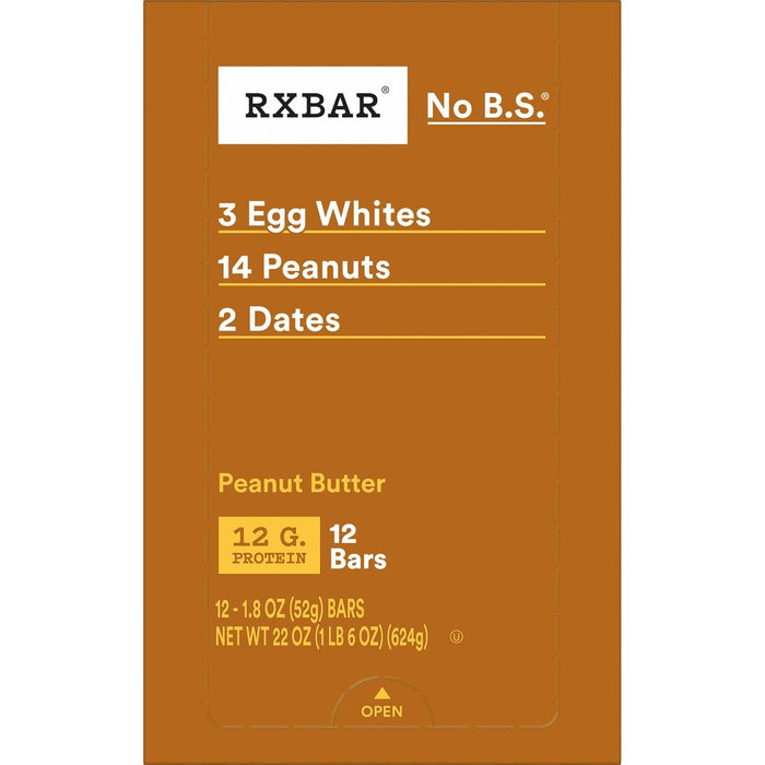 RXBAR Protein Bar Peanut Butter – Grab-and-Go Fuel for Commute and Meeting Days