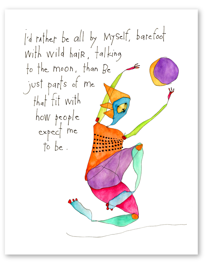 SALE full self art print