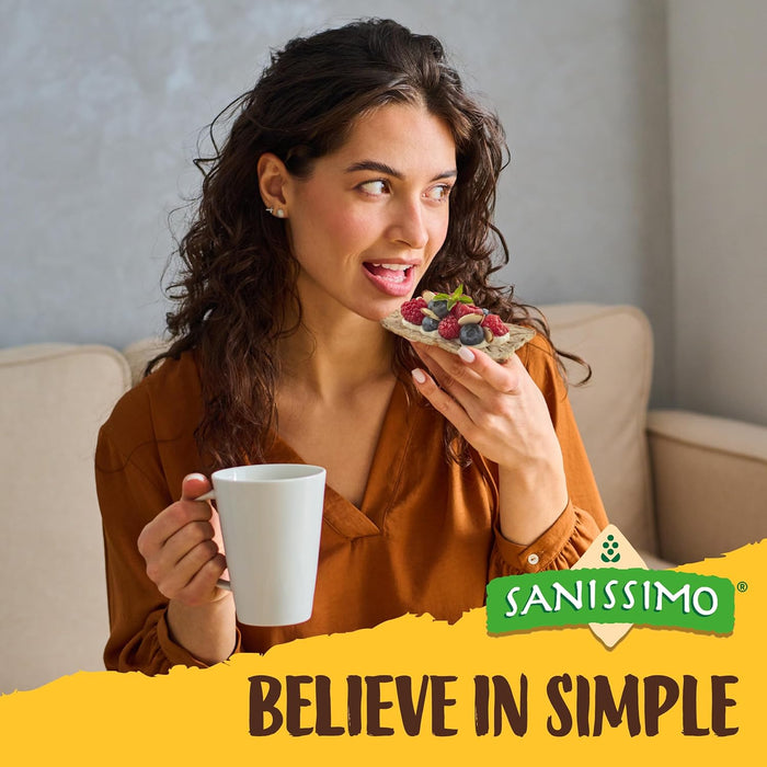 Sanissimo Salmas Salted – Three-Ingredient Pantry Cracker for Health-Conscious Grazing