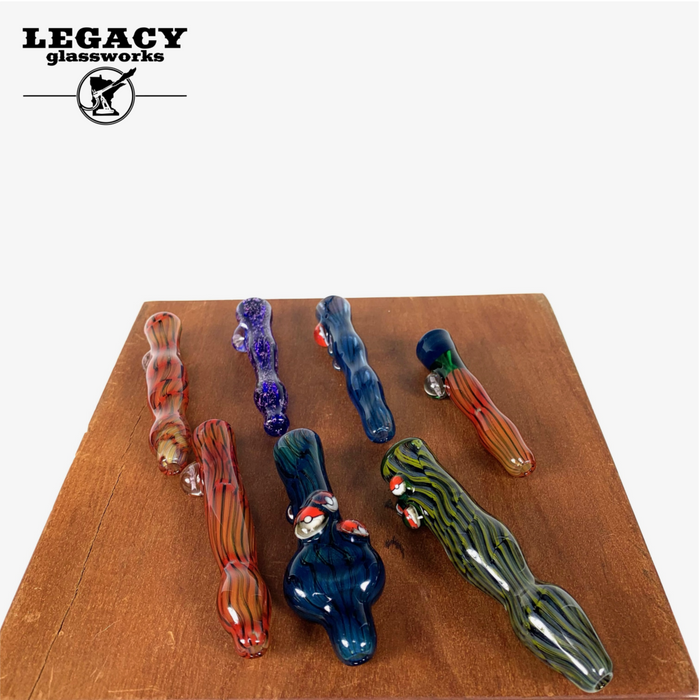 Shadow Craft Glass Mille Pinchies