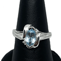 Great Lakes Boutique Silver & Blue Topaz Ring