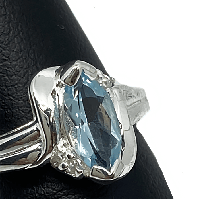 Great Lakes Boutique Silver & Blue Topaz Ring