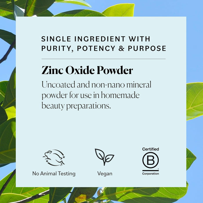 fine white powder texture that mixes easily into diy recipes