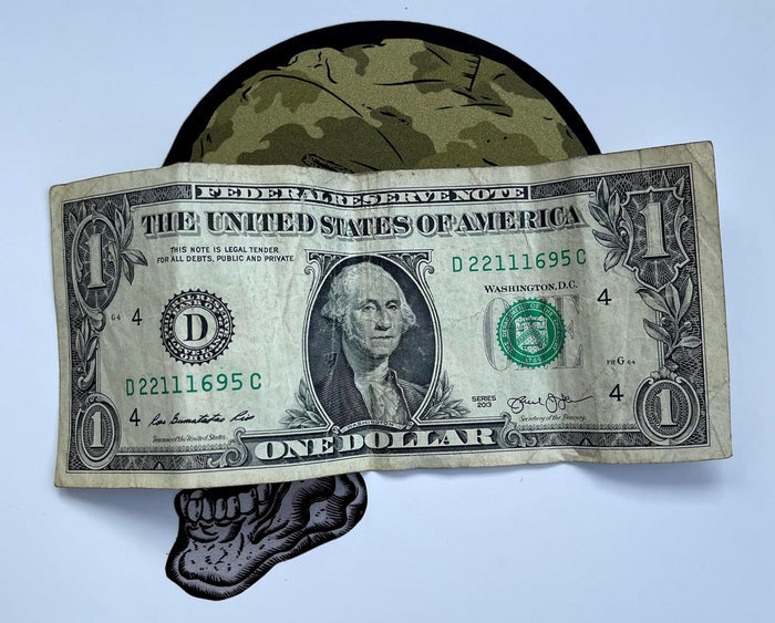 Soldiers Skull Decal-Combat Helmet.