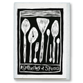 special: gathering of spoons art print