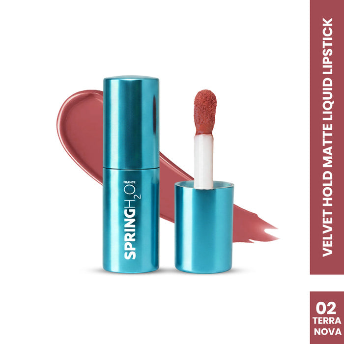 Spring H2O Charcoal Face Wash, Matte Lipstick, Intense Kajal & Nail Repair Oil