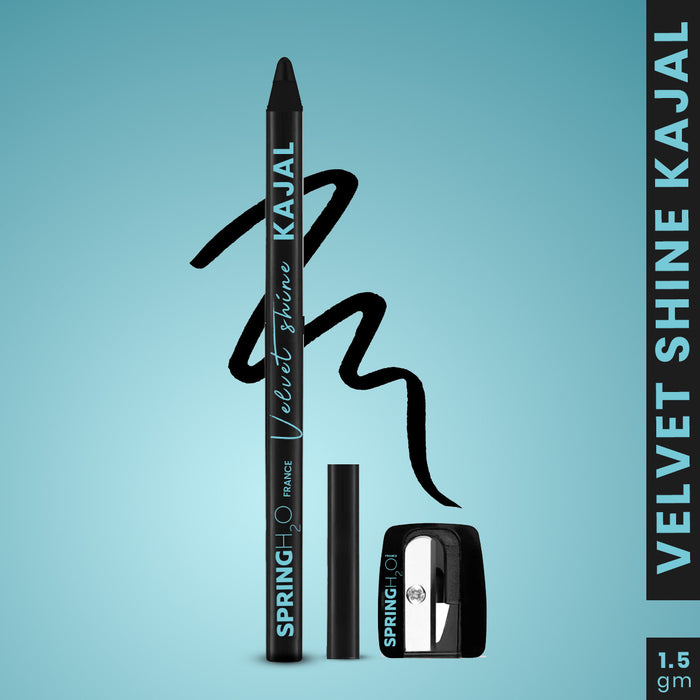 Spring H2O Charcoal Face Wash, Matte Lipstick, Intense Kajal & Nail Repair Oil