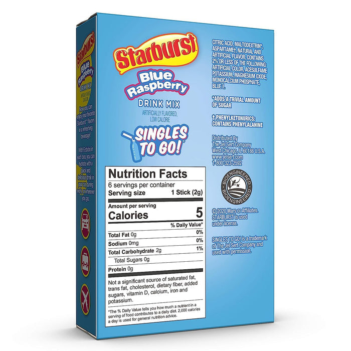 pack of 4 boxes with 6 sticks per box (24 total servings)