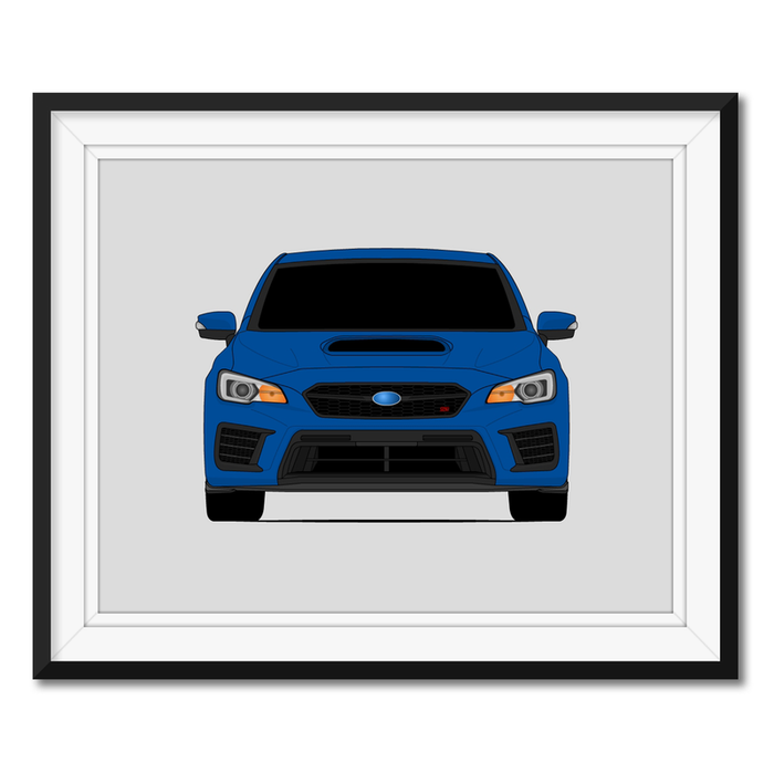 Subaru STI G4 (2018-2021) 4th Generation Poster