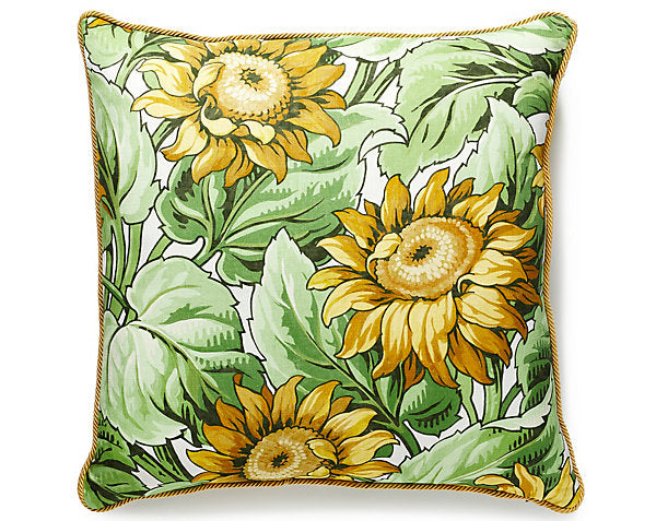 SUNFLOWER PRINT PILLOW