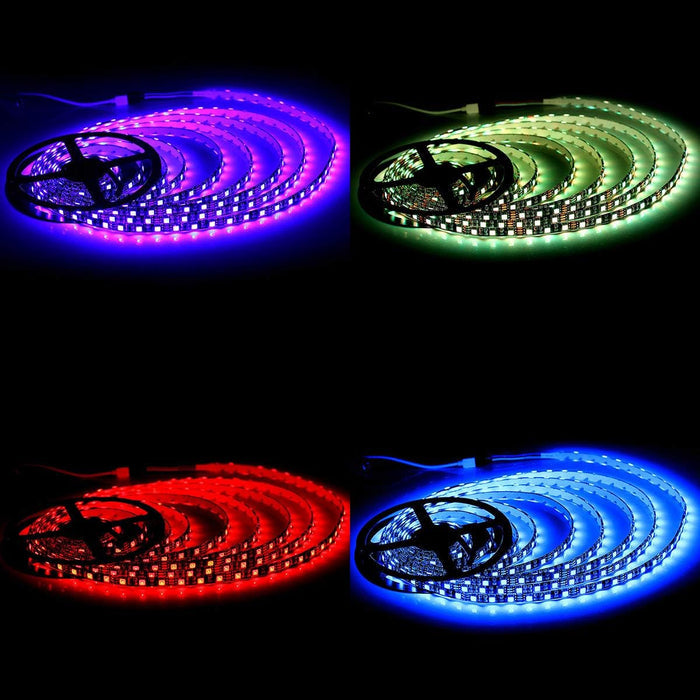 remote-controlled color, brightness, and mode changes (requires 5 a batteries, not included)