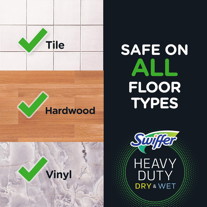 compatible with the swiffer sweeper dust mop broom-and-mop system