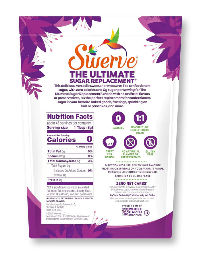super-fine powder texture ideal for icings, frostings, glazes, puddings, and curds