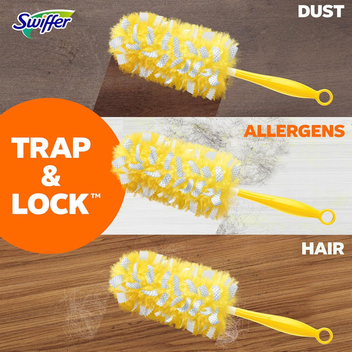 Swiffer Dusters Heavy Duty Refills Lavender – Decor-Friendly Dusting for Knickknacks, Vases, and Styled Shelves