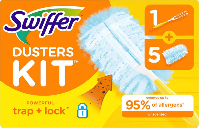 extendable plastic handle for reaching high and awkward spaces