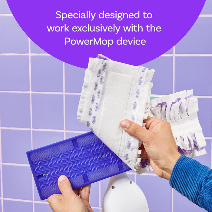 fast-drying, no-rinse formula compatible with swiffer powermop handle system