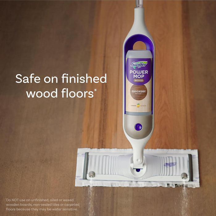 formulated safe for all finished wood, sealed tile, and laminate floors