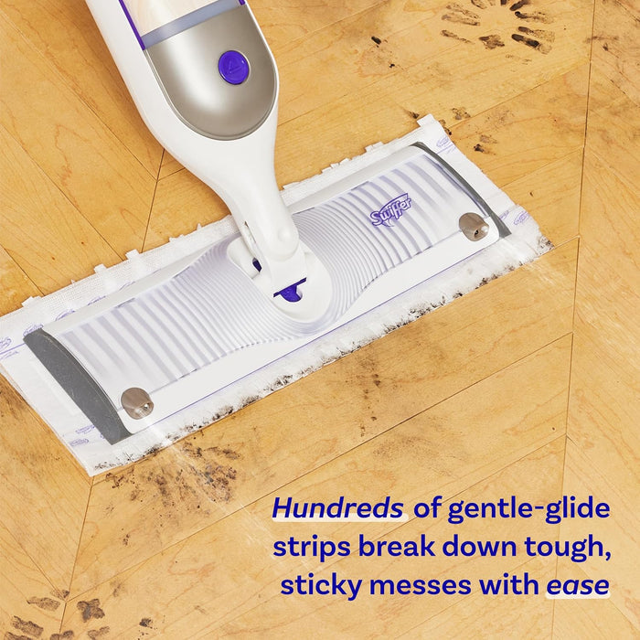 all-in-one system compatibility that eliminates the need for a separate mop bucket