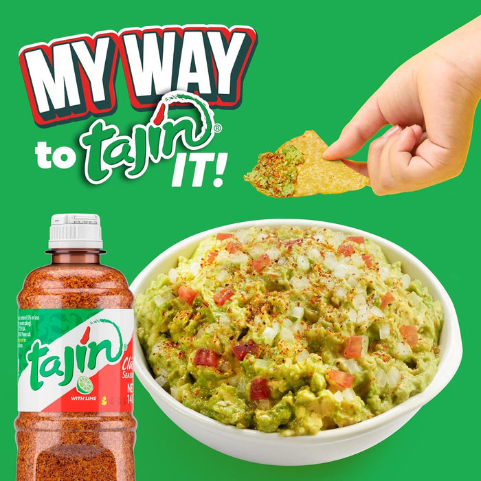 Tajin Clásico Chile Lime Seasoning – Care Package Essential for Family Abroad Who Misses Latin Flavors