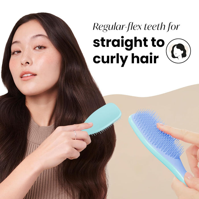 Tangle Teezer Ultimate Detangler Brush – Road Trip Travel Brush, Durable and Portable for Weekend Getaways