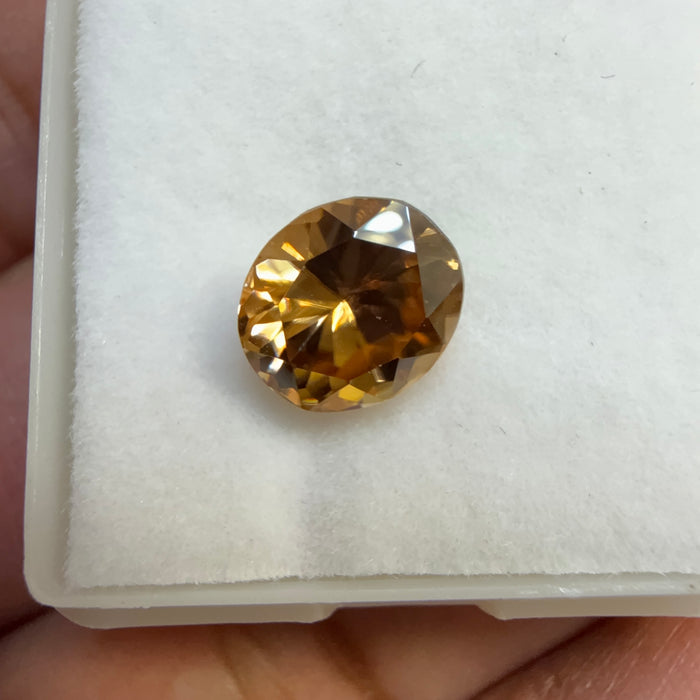 Tanzanian Zircon, 2.77ct, Gently Heated