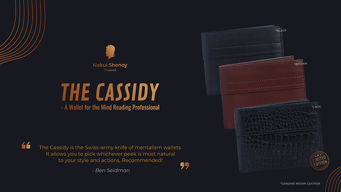 THE CASSIDY WALLET BROWN by Nakul Shenoy - Mystique Factory