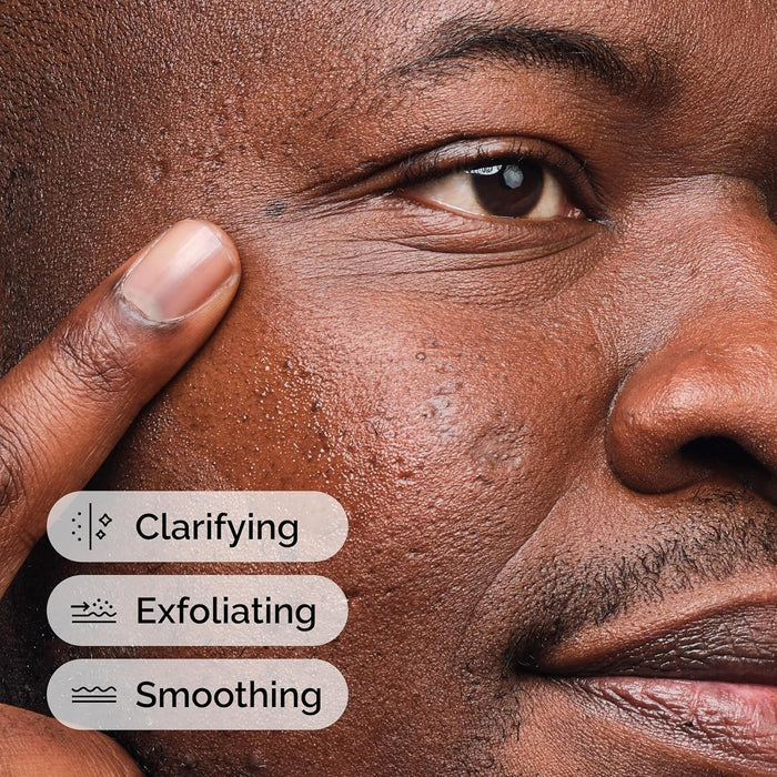 fragrance-free formulation to minimize irritation