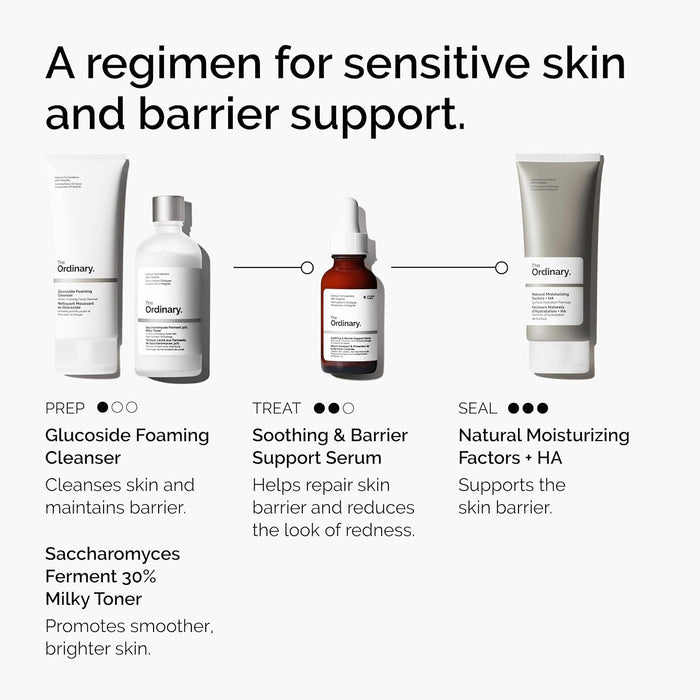 lightweight serum format with dropper for morning and evening layering