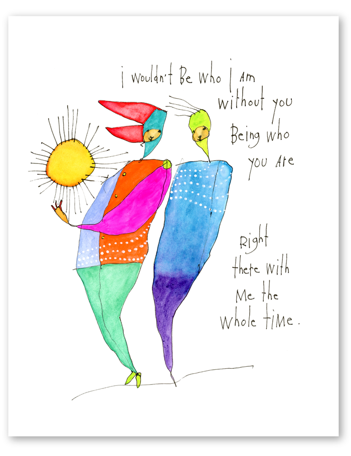 the whole time art print