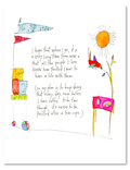 thrilling life art print