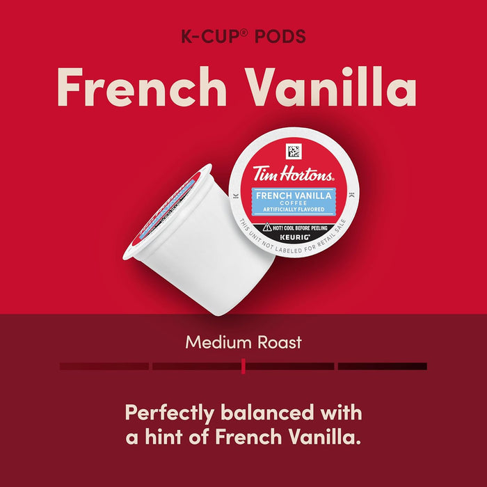 french vanilla flavor profile described as rich and creamy