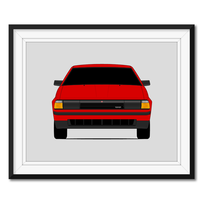 Toyota Celica A60 (1981-1985) 3rd Generation Poster