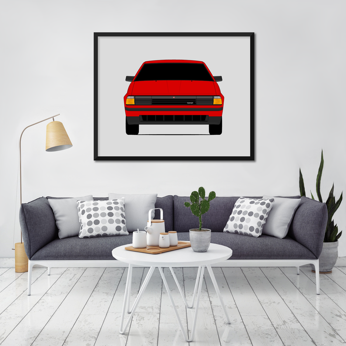 Toyota Celica A60 (1981-1985) 3rd Generation Poster