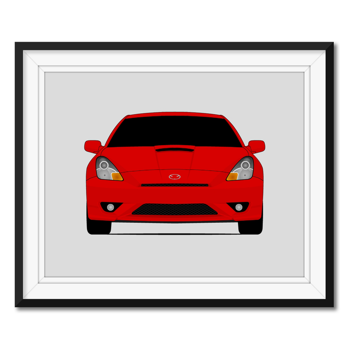 Toyota Celica T230 (1999-2006) 7th Generation Poster