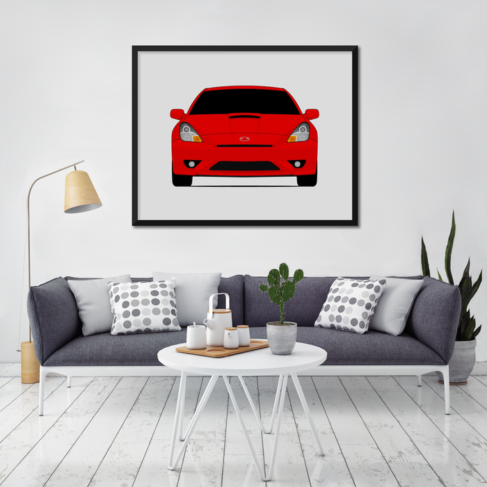 Toyota Celica T230 (1999-2006) 7th Generation Poster