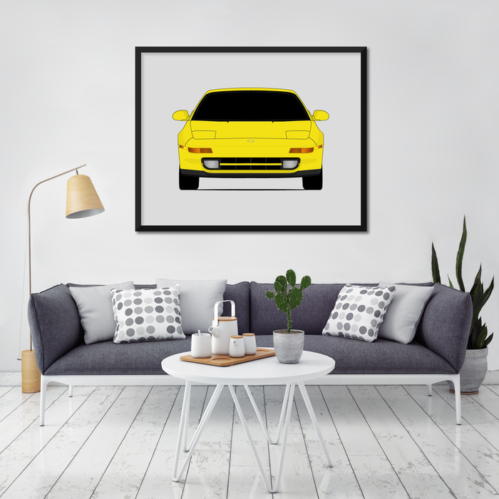 Toyota MR2 SW20 (1989-1999) 2nd Generation Poster